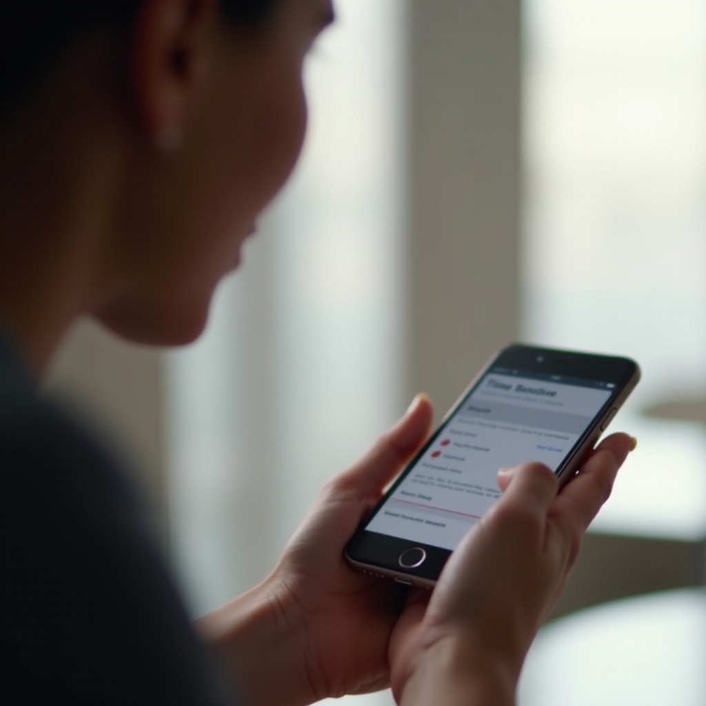 what does time sensitive mean on iphone